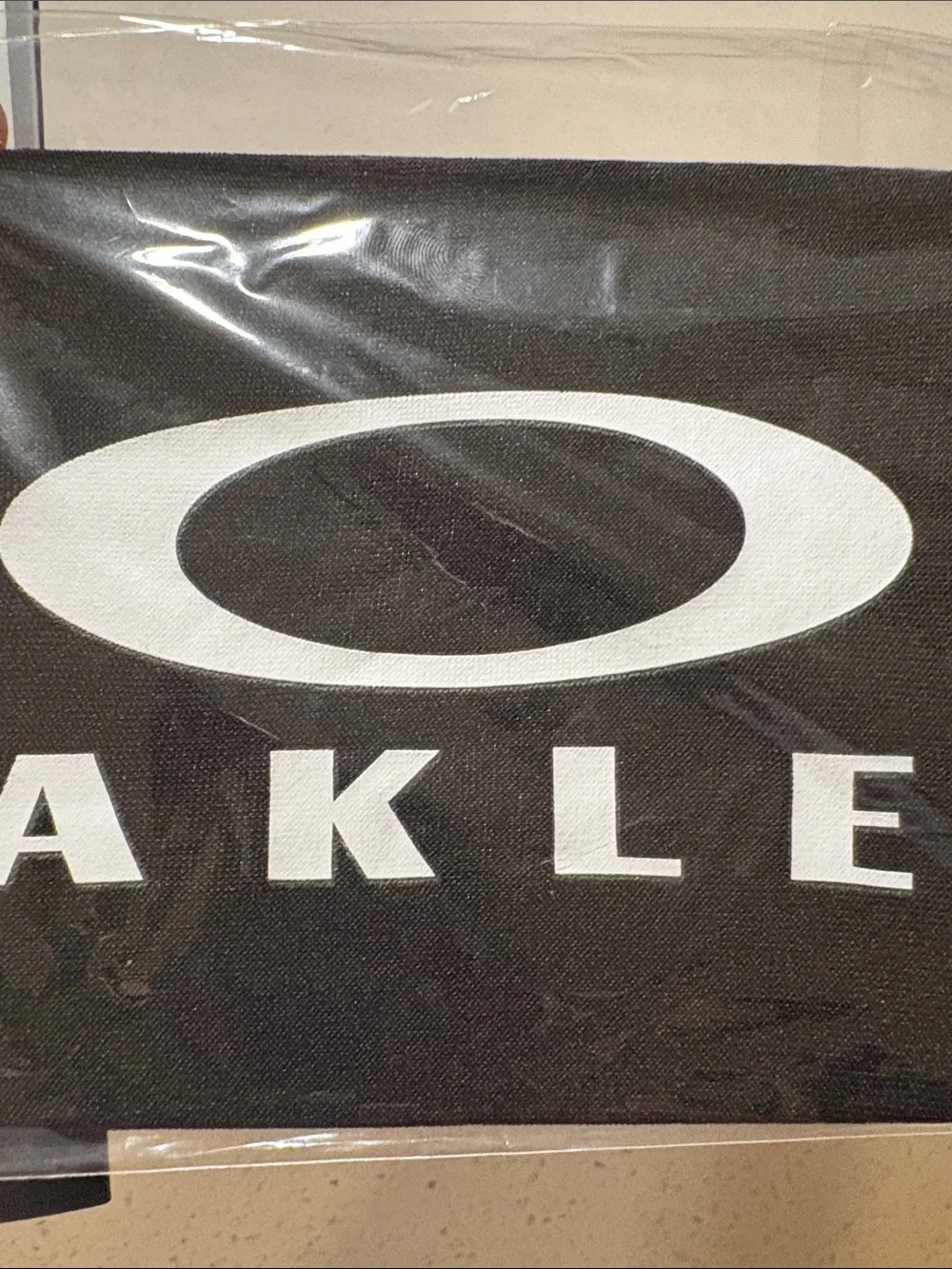 Oakley Black Goggle Sleeve with White Logo